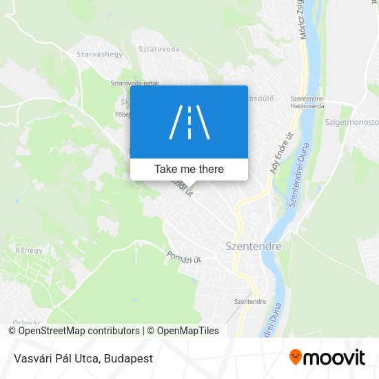 Vasvári Pál Utca map