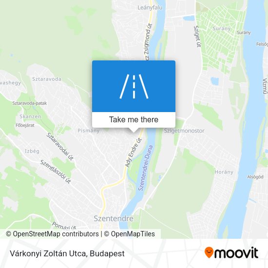 Várkonyi Zoltán Utca map