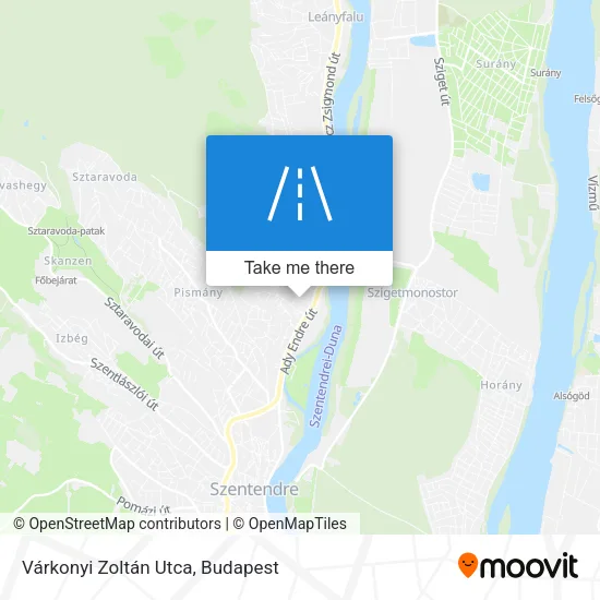 Várkonyi Zoltán Utca map