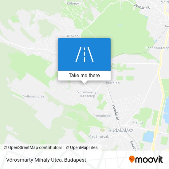 Vörösmarty Mihály Utca map