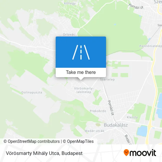 Vörösmarty Mihály Utca map