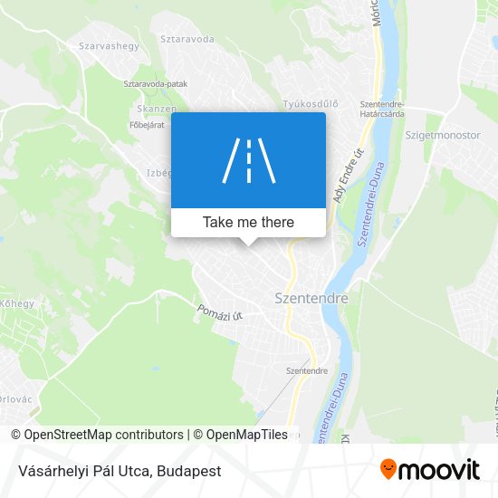 Vásárhelyi Pál Utca map