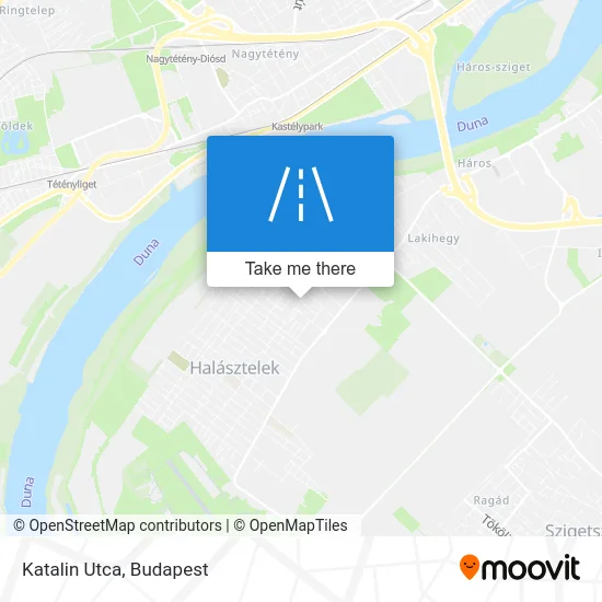 Katalin Utca map