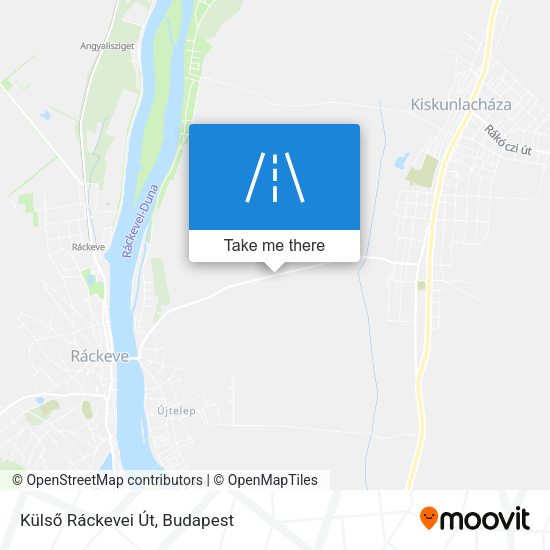 Külső Ráckevei Út map