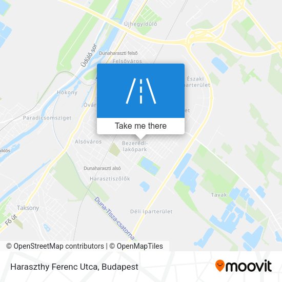 Haraszthy Ferenc Utca map