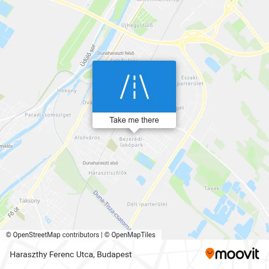 Haraszthy Ferenc Utca map