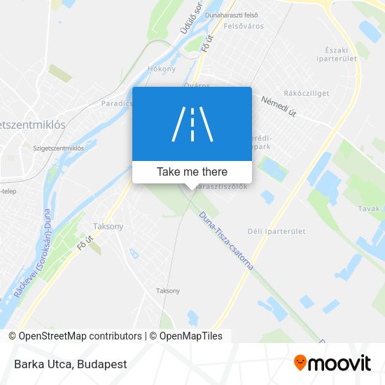 Barka Utca map
