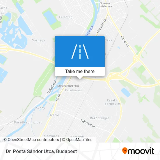 Dr. Pósta Sándor Utca map
