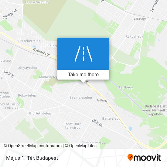 Május 1. Tér map