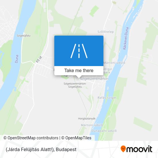 (Járda Felújítás Alatt!) map