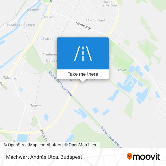 Mechwart András Utca map