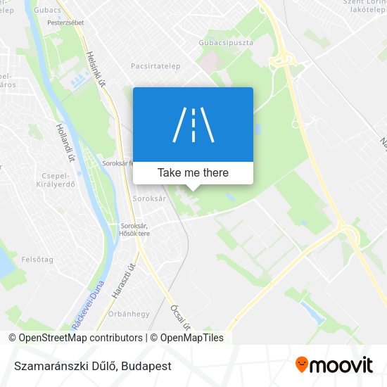 Szamaránszki Dűlő map