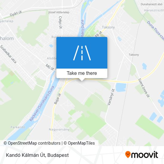 Kandó Kálmán Út map