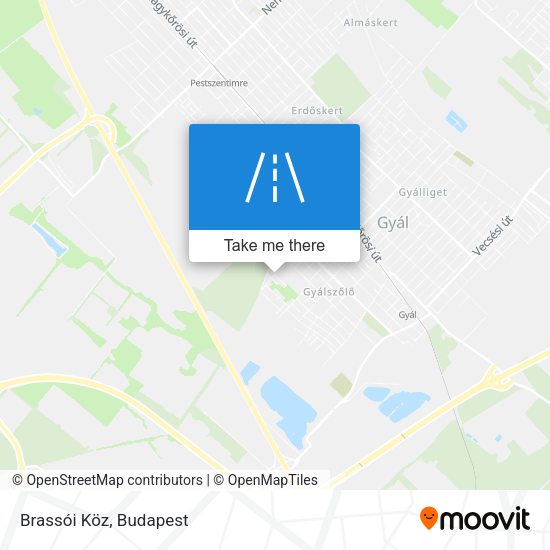 Brassói Köz map