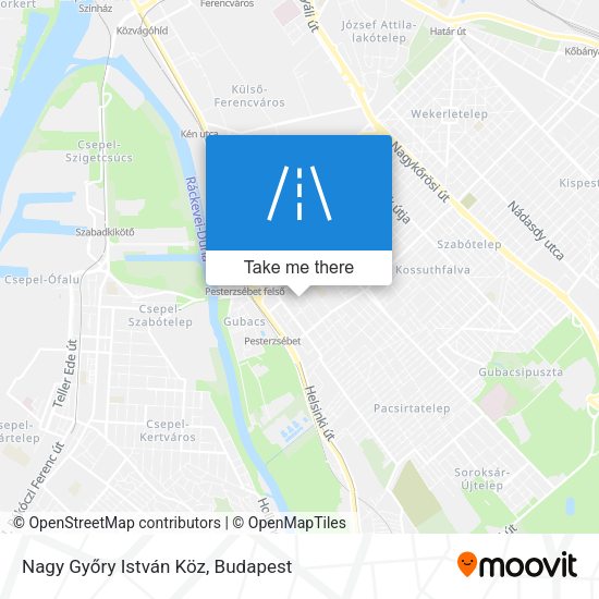 Nagy Győry István Köz map