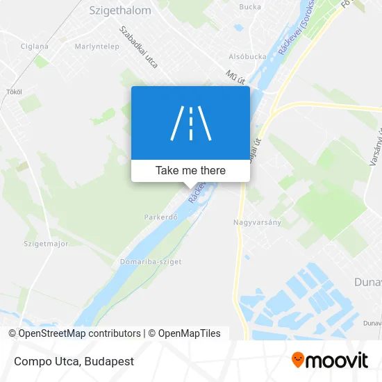 Compo Utca map