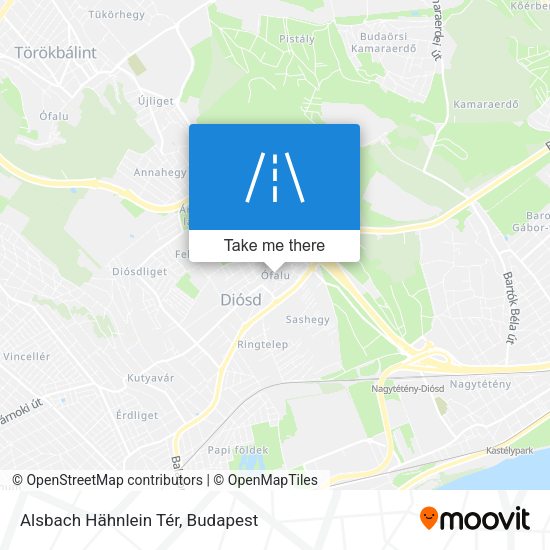 Alsbach Hähnlein Tér map