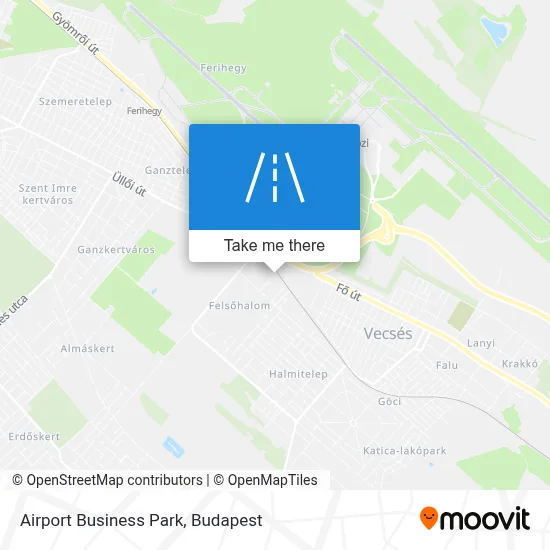 Airport Business Park map