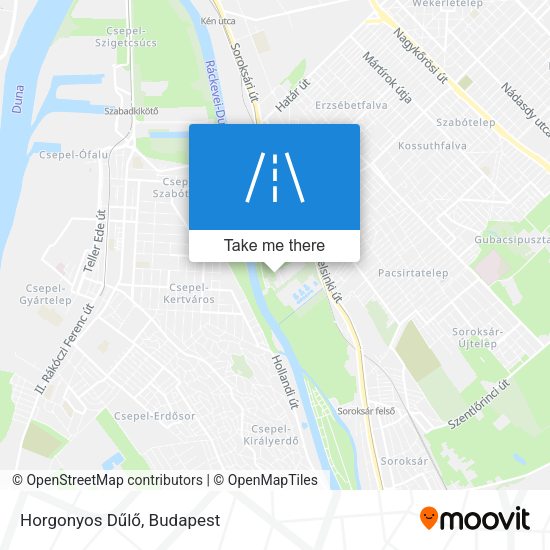 Horgonyos Dűlő map