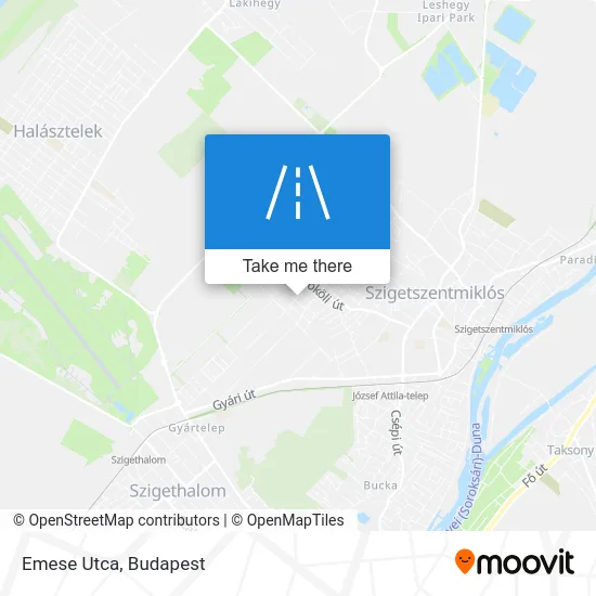 Emese Utca map