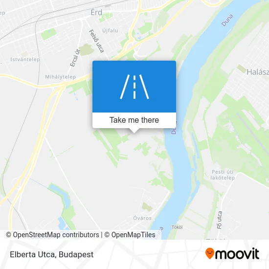 Elberta Utca map