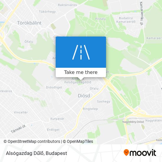 Alsógazdag Dűlő map