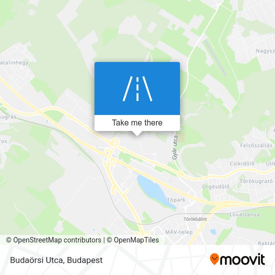 Budaörsi Utca map