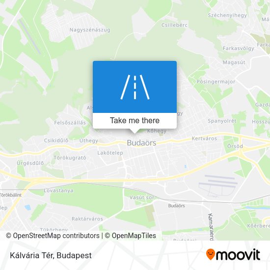 Kálvária Tér map
