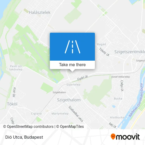 Dió Utca map