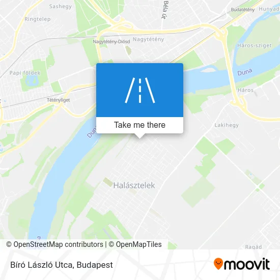 Bíró László Utca map