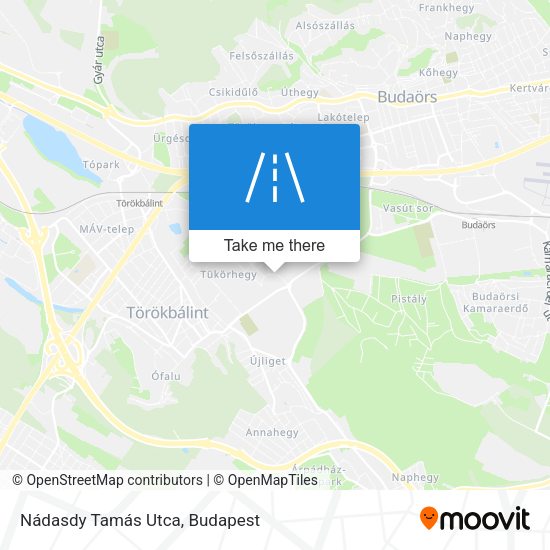 Nádasdy Tamás Utca map