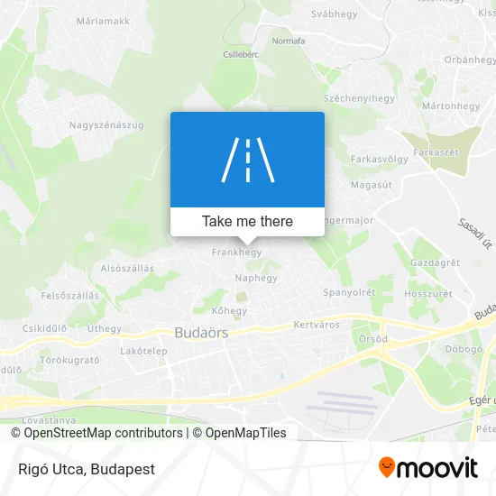 Rigó Utca map