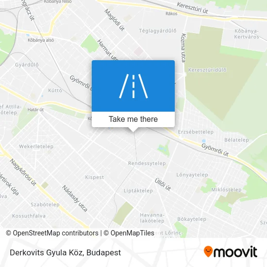 Derkovits Gyula Köz map