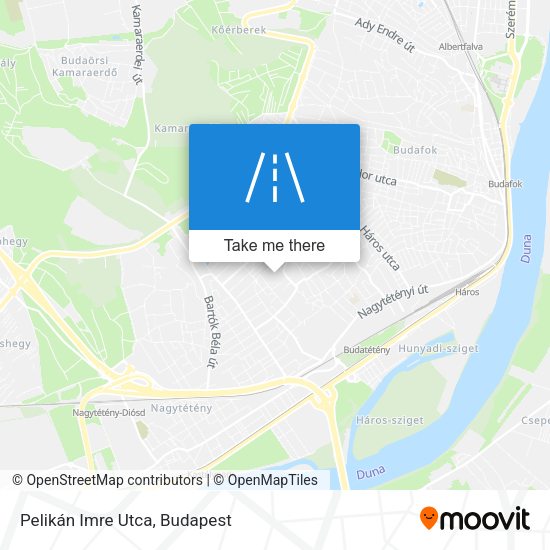 Pelikán Imre Utca map