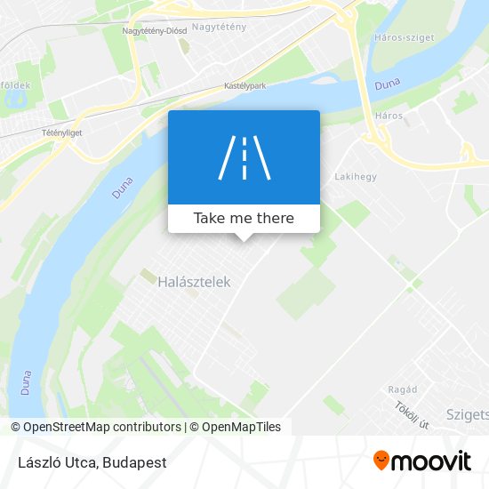 László Utca map