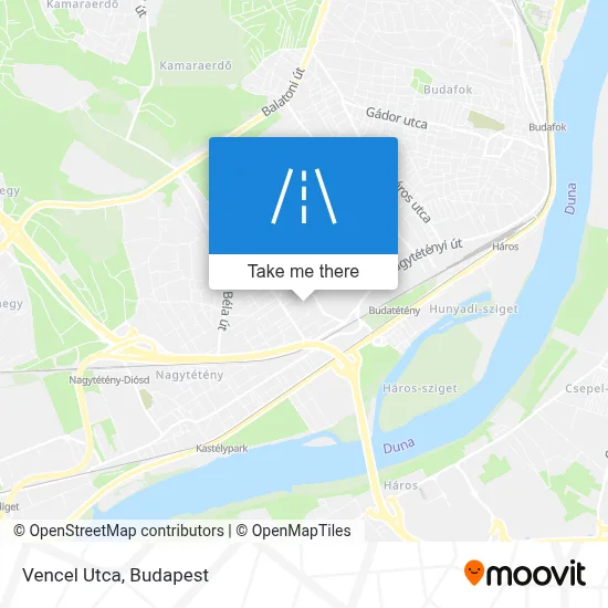 Vencel Utca map