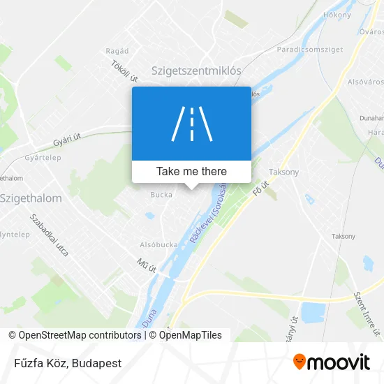 Fűzfa Köz map