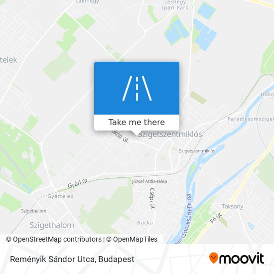 Reményik Sándor Utca map