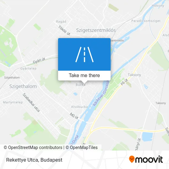 Rekettye Utca map