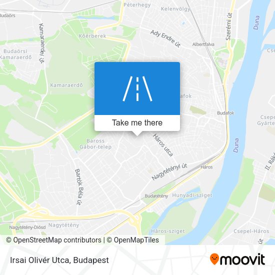 Irsai Olivér Utca map