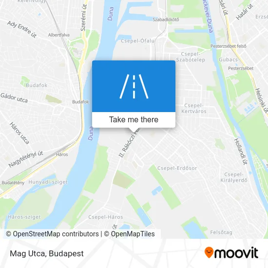 Mag Utca map