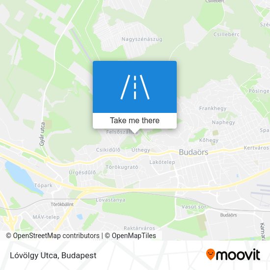 Lóvölgy Utca map