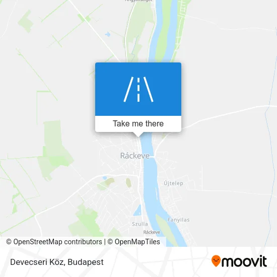 Devecseri Köz map