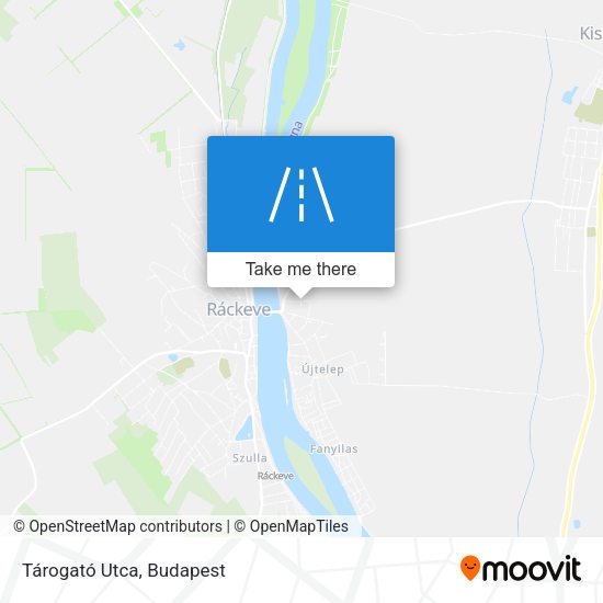 Tárogató Utca map