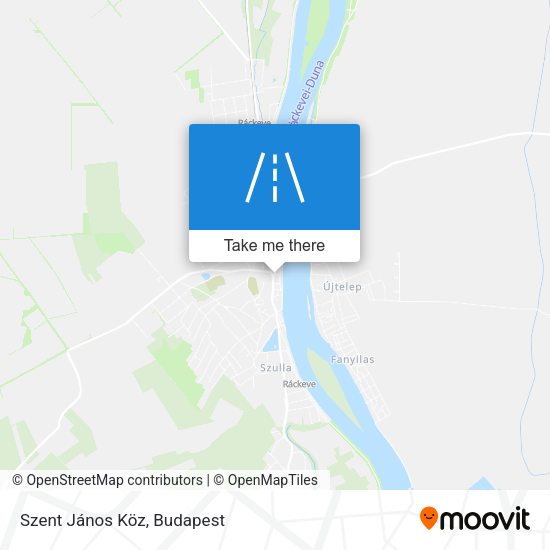 Szent János Köz map
