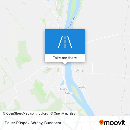 Pauer Püspök Sétány map