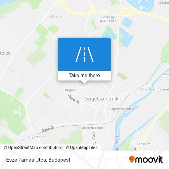 Esze Tamás Utca map