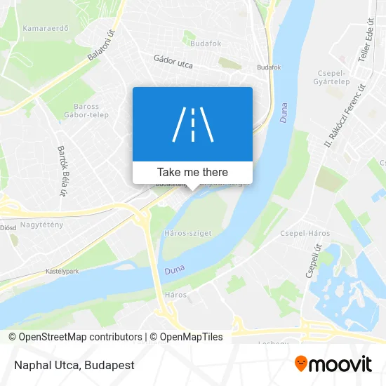 Naphal Utca map