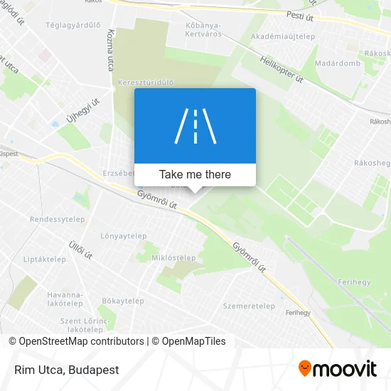 Rim Utca map
