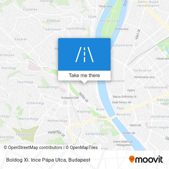 Boldog Xi. Ince Pápa Utca map